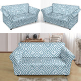 Arabic Pattern Loveseat Couch Slipcover