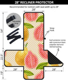 Beautiful guava pattern Recliner Cover Protector