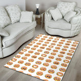 Hamburger Pattern Print Design 04 Area Rug