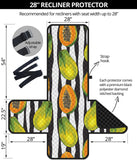 papaya design pattern Recliner Cover Protector