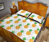 Pineapples pattern Quilt Bed Set