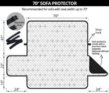 Airplane print pattern Sofa Cover Protector
