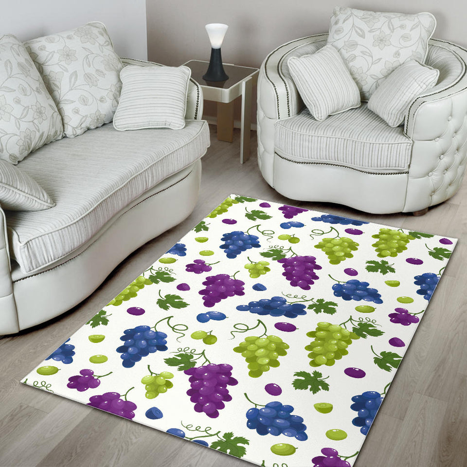 Grape Pattern Area Rug