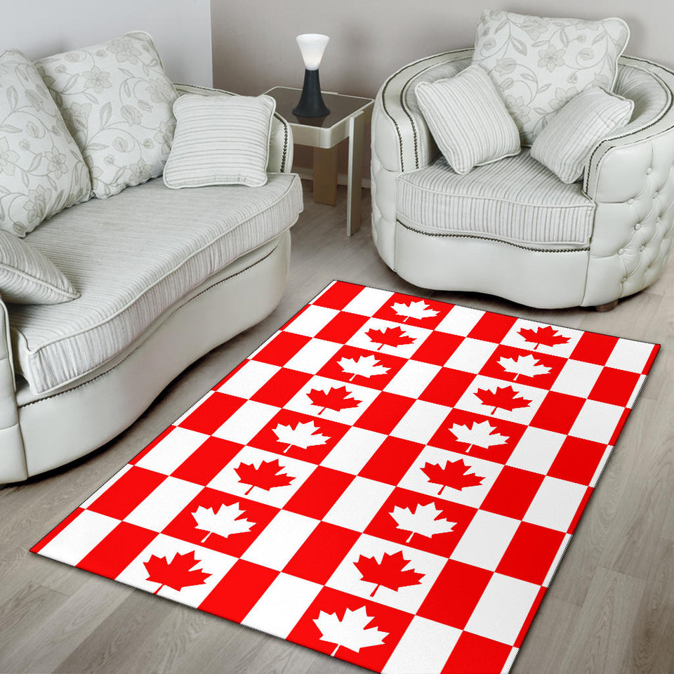 Canada Pattern Print Design 05 Area Rug