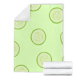 Cucumber Pattern Premium Blanket