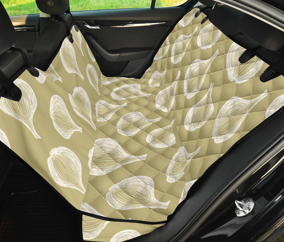 Garlic Design Pattern Dog Car Seat Covers