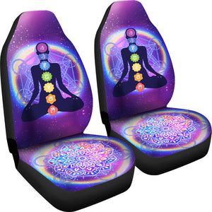 Chakra Mandala Car Seat Covers