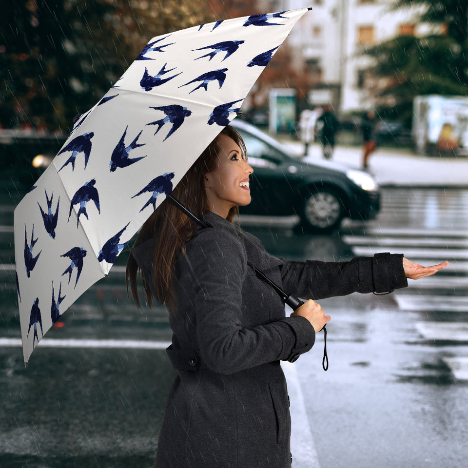 Swallow Pattern Print Design 03 Umbrella