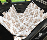 Hand Drawn Pizza Pattern Dog Car Seat Covers
