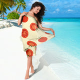 Tomato Dot Background Sarong