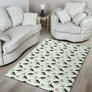 Pelican Pattern Print Design 02 Area Rug