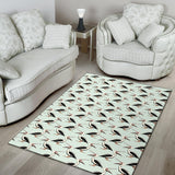 Pelican Pattern Print Design 02 Area Rug