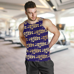 Beautiful japanese fan pattern Men Tank Top