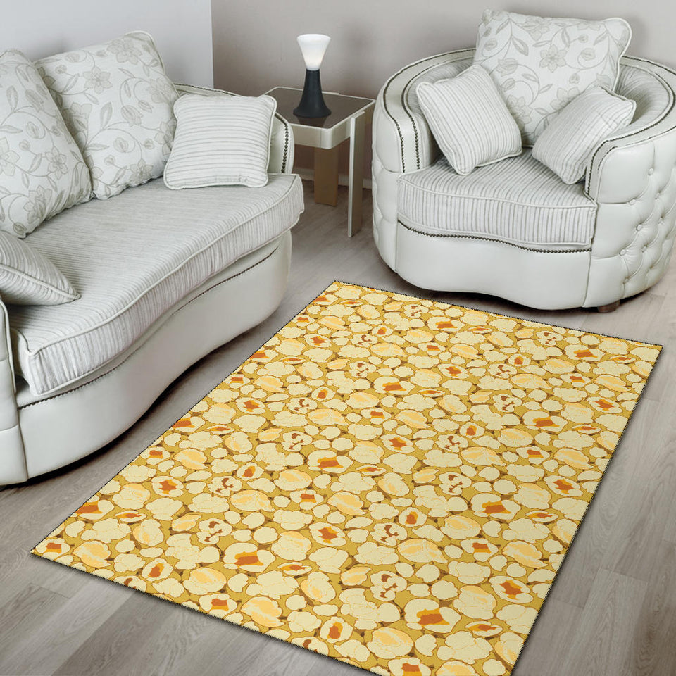 Popcorn Pattern Print Design 04 Area Rug