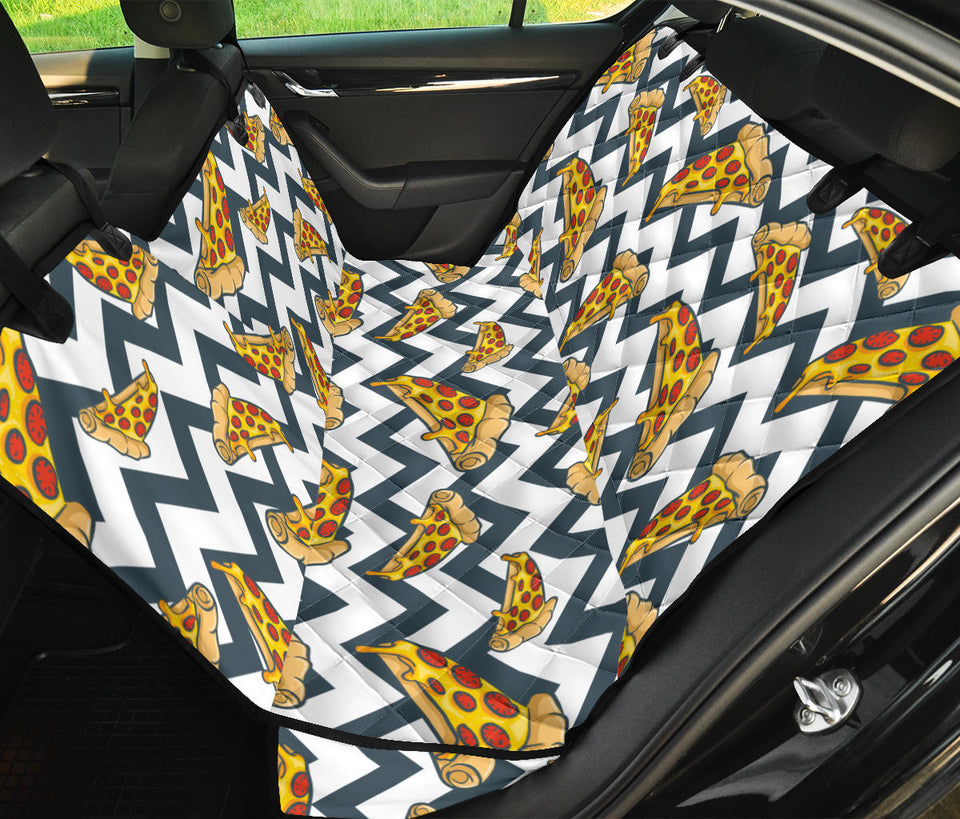 Pizza Design Pattern Dog Car Seat Covers