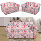 Octopus Winter Hat Garland Fish Candy Seaweed Coral Starfish Loveseat Couch Slipcover