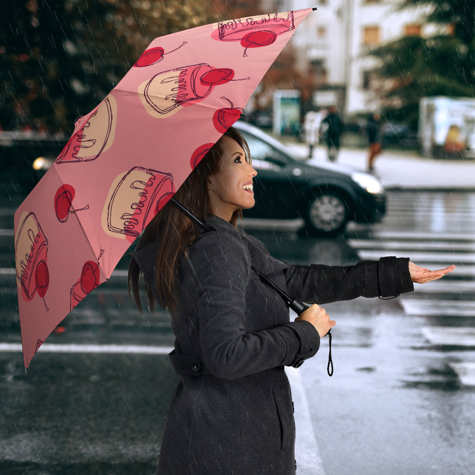 Cake Cherry Pattern Umbrella