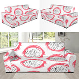 Hand Drawn Dragon Fruit Sofa Slipcover