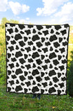 Cow Skin Pattern Premium Quilt