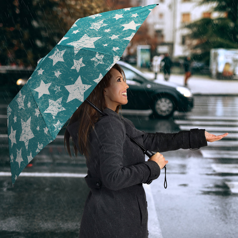 Vintage Star Pattern Umbrella