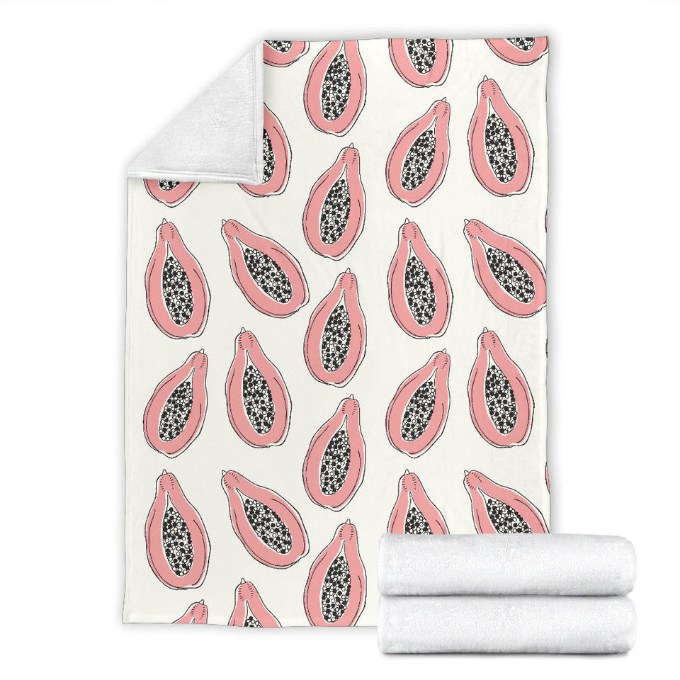 Papaya Pattern Premium Blanket