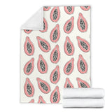 Papaya Pattern Premium Blanket