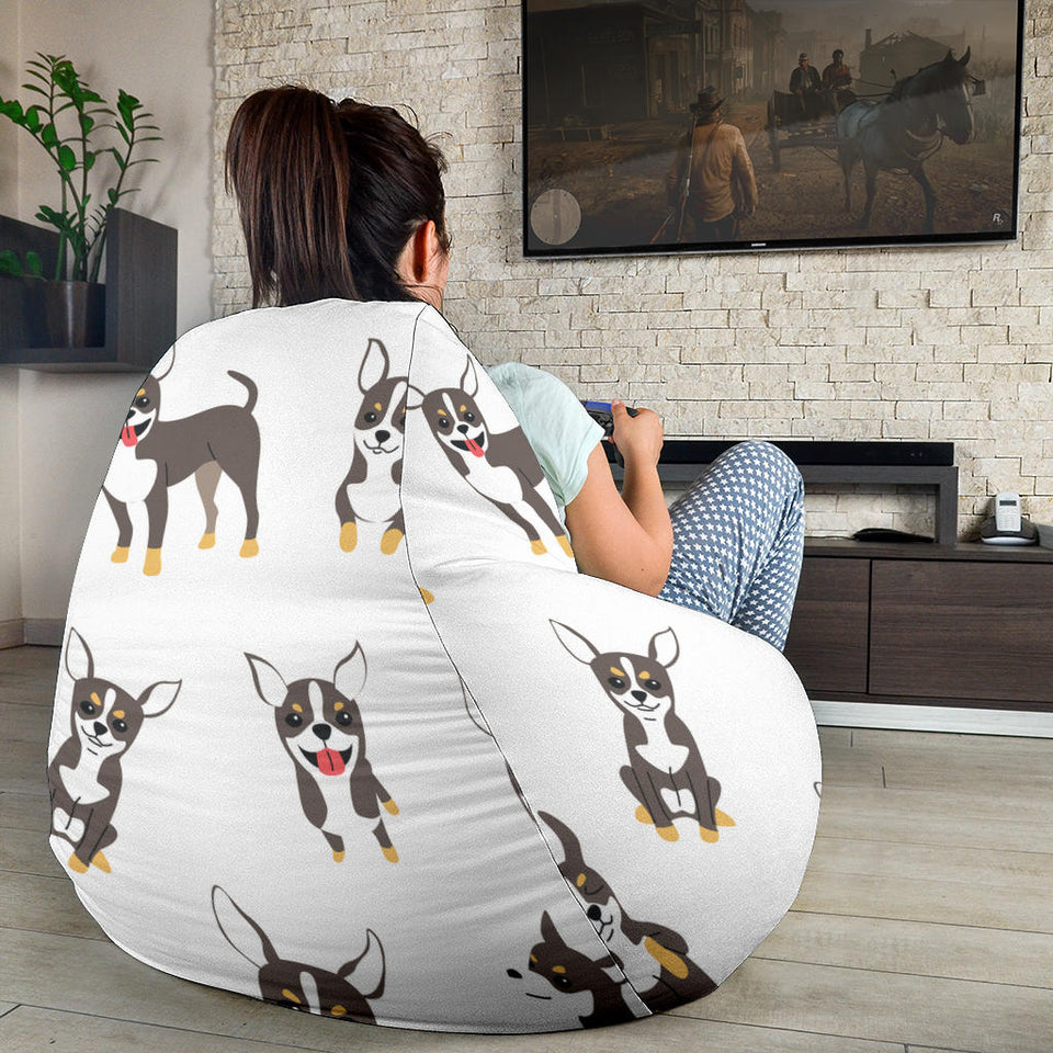 Chihuahua Dog Pattern Bean Bag Cover