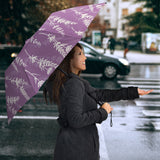 Lavender Flowers Purple Pattern Umbrella