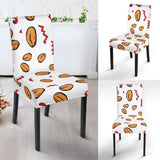 Peanuts Pattern Background Dining Chair Slipcover