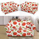 Tomato Pattern Loveseat Couch Slipcover