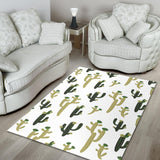 Cute Cactus Pattern Area Rug
