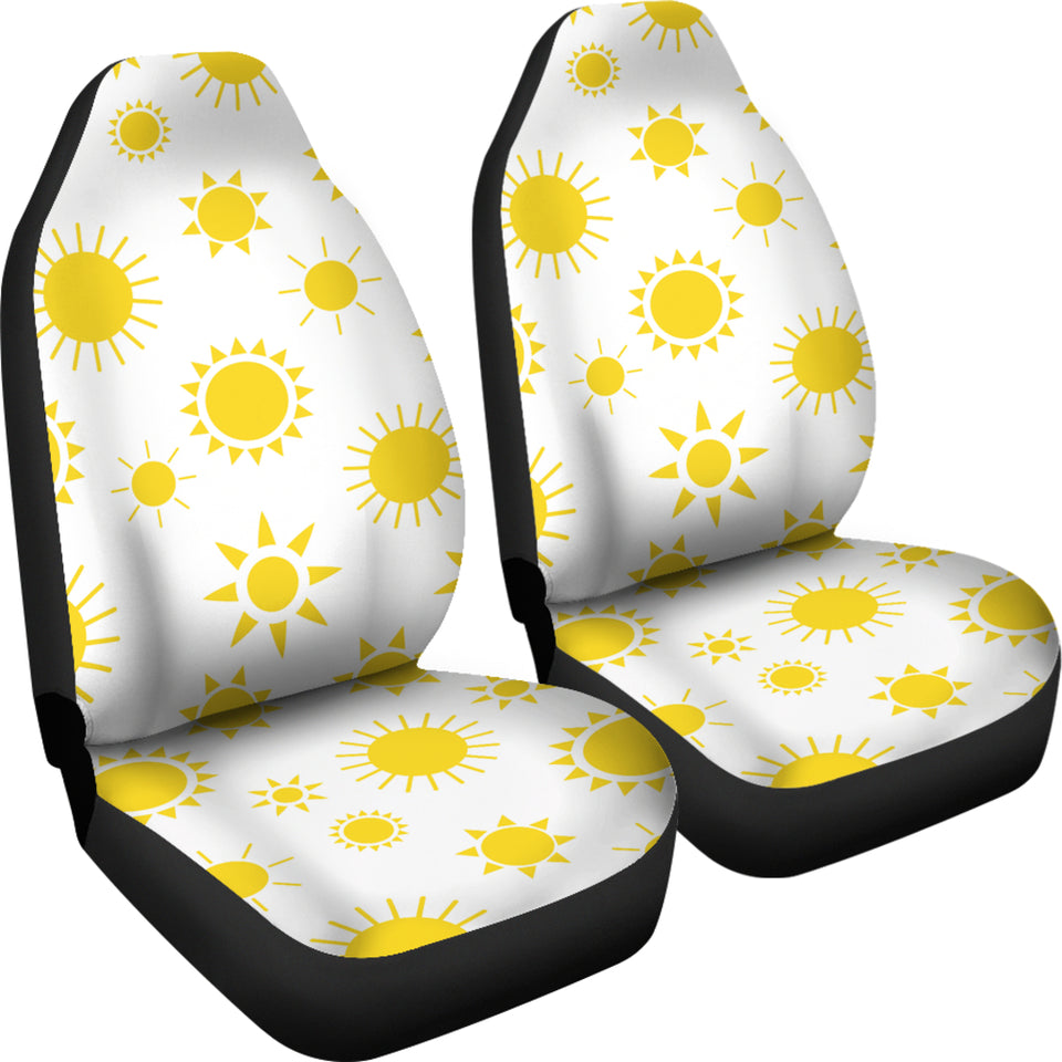 Sun Pattern  Universal Fit Car Seat Covers