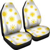 Sun Pattern  Universal Fit Car Seat Covers