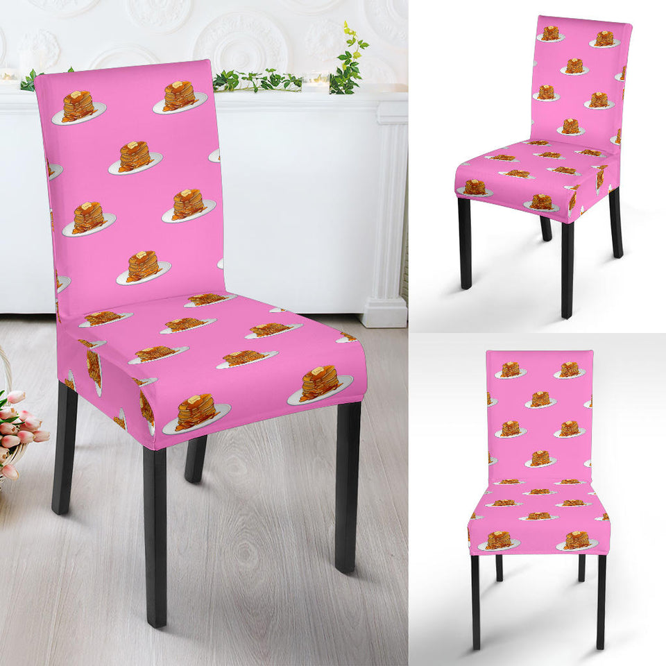 Pancake Pattern Print Design 04 Dining Chair Slipcover