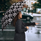 Music Notes Pattern Print Design 01 Umbrella