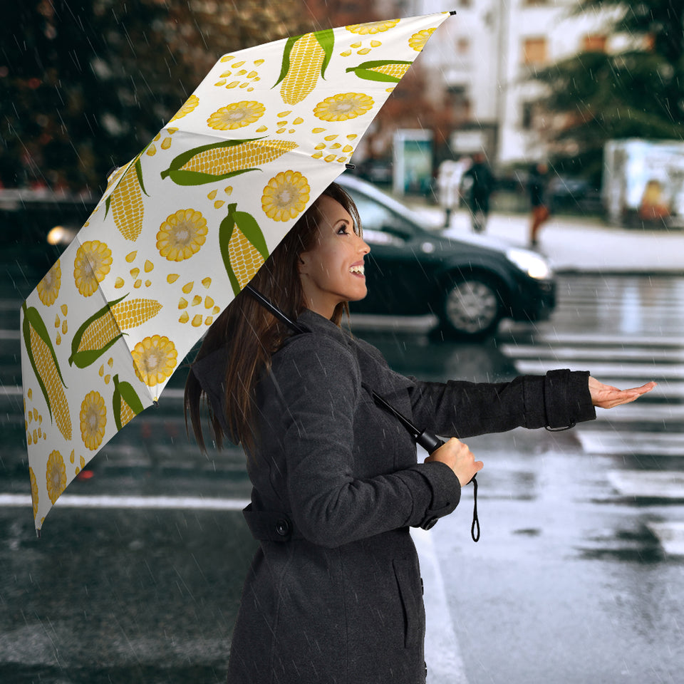 Corn Pattern Print Design 05 Umbrella
