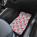 Ladybug Pattern Print Design 03 Front Car Mats