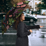 Dragons Flower Pattern Umbrella