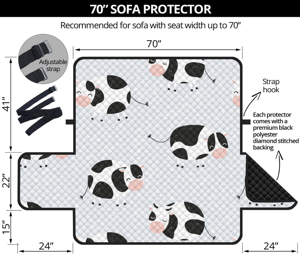 Cute cows pattern Sofa Cover Protector