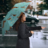 Dachshund Decorative Background Umbrella