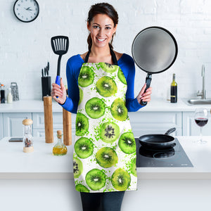 Watercolor Kiwi Pattern Adjustable Apron