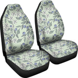Hand Drawn Blueberry Pattern  Universal Fit Car Seat Covers