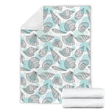Shell Polynesian Tribal  Premium Blanket