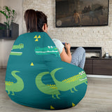 Crocodile Pattern Bean Bag Cover