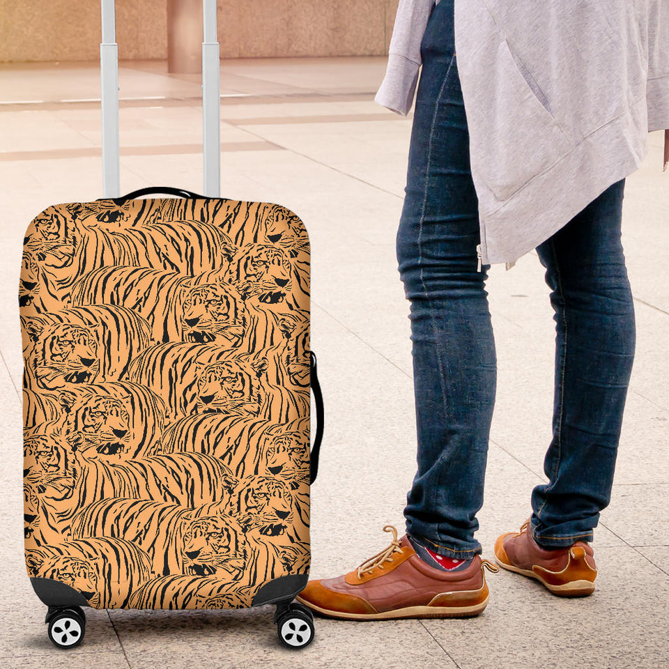 Bengal Tigers Pattern Luggage Covers