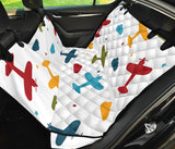 Airplane Star Cloud Colorful Dog Car Seat Covers