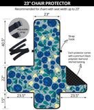 blueberry design pattern Chair Cover Protector