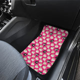 Guinea Pig Pattern Print Design 01 Front Car Mats