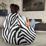 Zebra Skin Pattern Bean Bag Cover