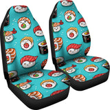 Cute Sushi Pattern  Universal Fit Car Seat Covers